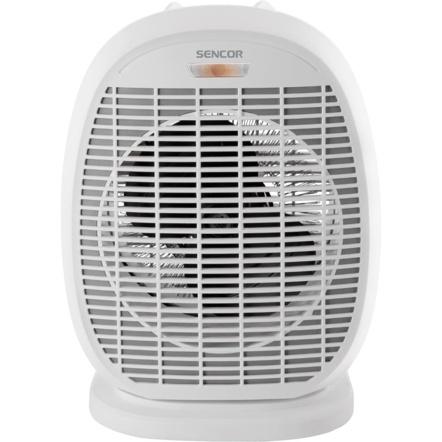 Sencor - Ventilátor s topným tělesem 1200/2000W/230V bílá/šedá