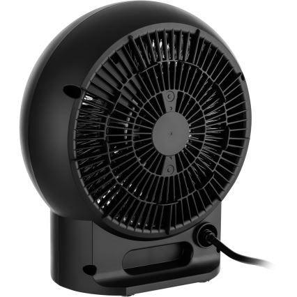 Sencor - Ventilátor s topným tělesem 1200/2000W/230V černá