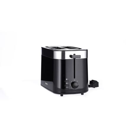 Severin AT 9264 - Topinkovač s dvěma otvory 800W/230V nerez/černá