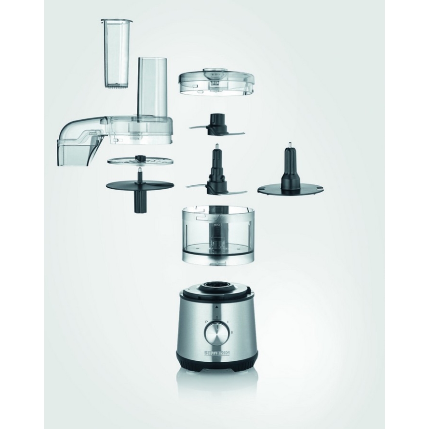 Severin KM 3865 - Sekáček potravin 400W/230V nerez/černá