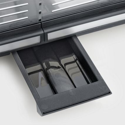 Severin PG 8564 - Stolní elektrický gril 2300W/230V 50x30 cm černá