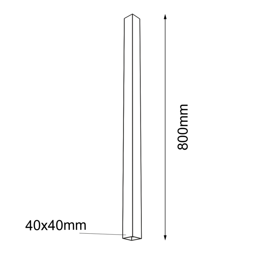 Shilo - Bodové svítidlo 1xGU10/15W/230V černá