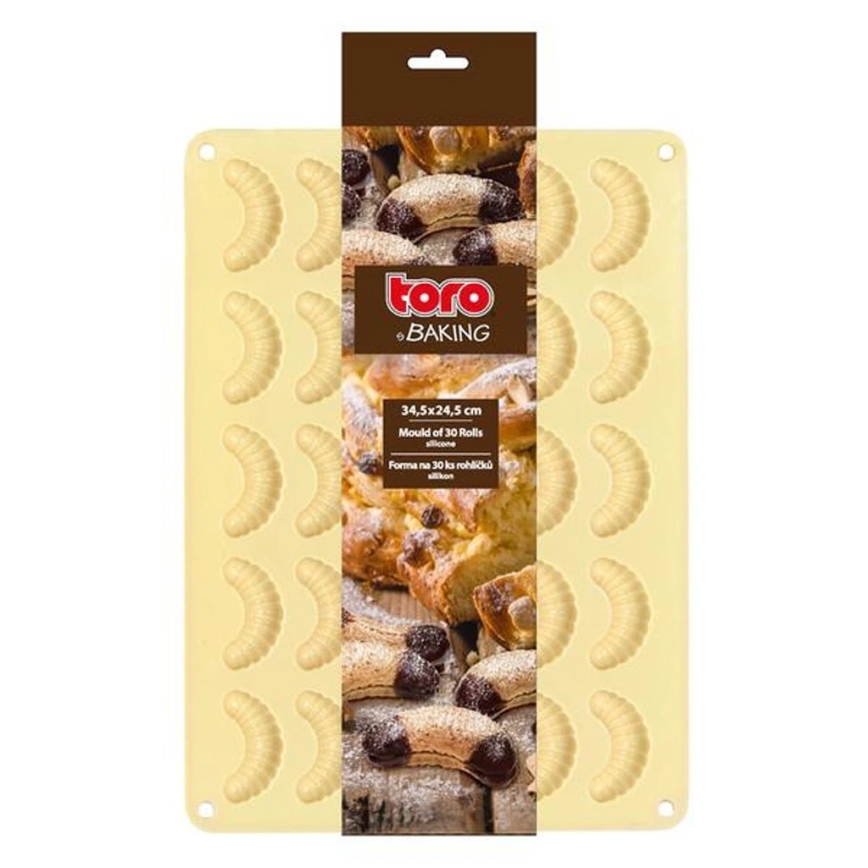Silikonová forma na pečení TORO krémová