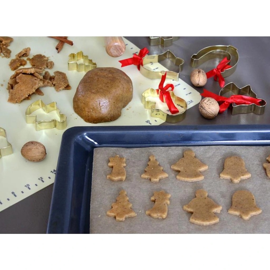 Silikonový kuchyňský vál TORO 52x42 cm krémová