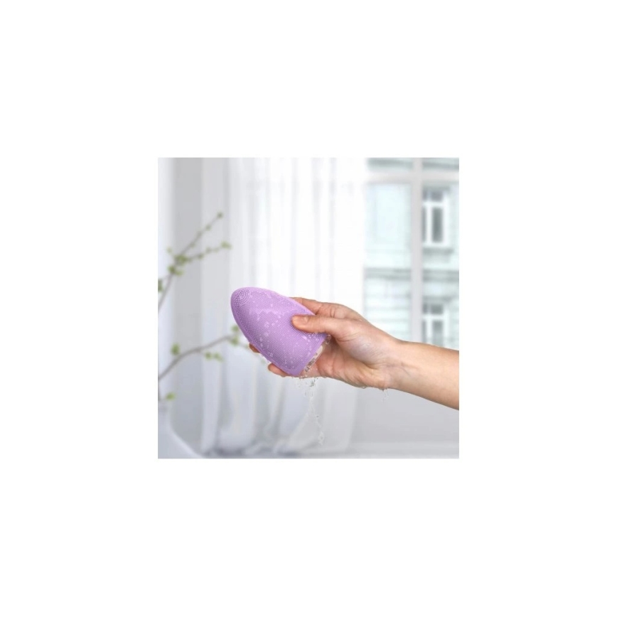 Silk’n - Čistící kartáček na obličej BRIGHT 5V/500 mAh fialová