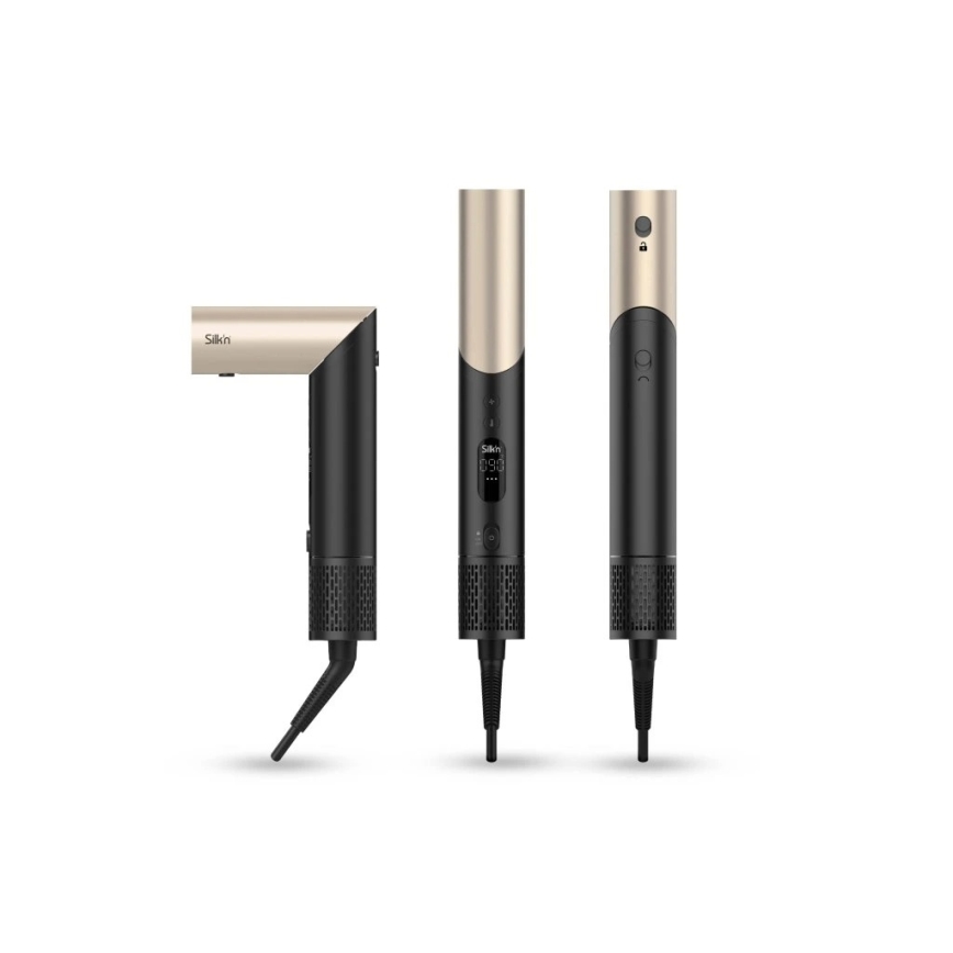 Silk’n - Fén na vlasy SILKYAIR FLEX 230V černá/zlatá
