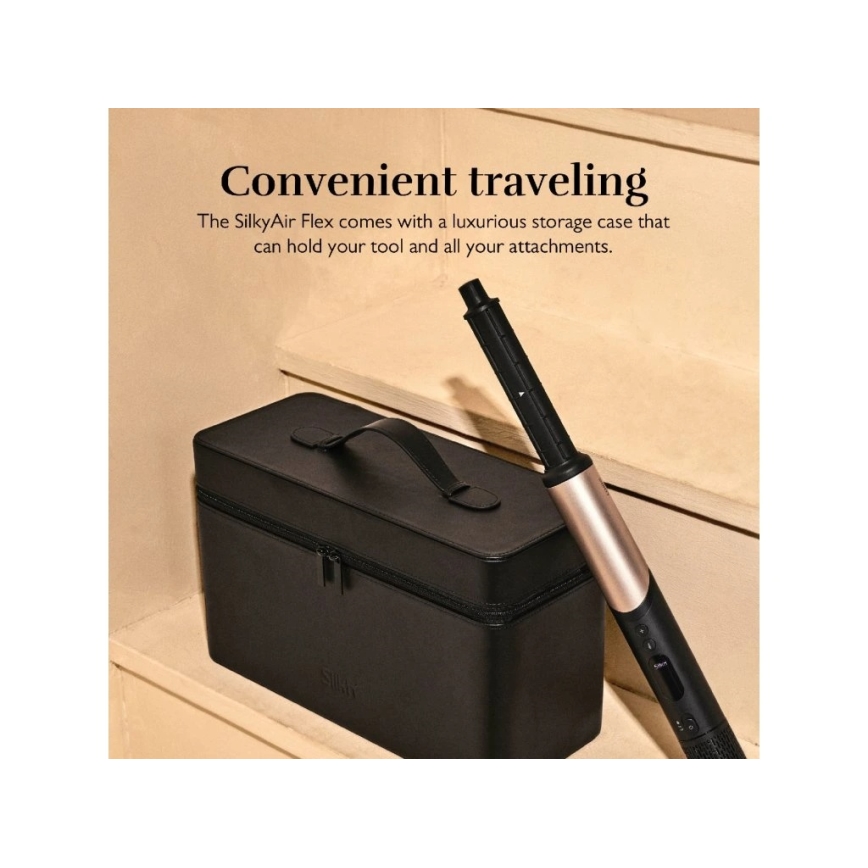 Silk’n - Fén na vlasy SILKYAIR FLEX 230V černá/zlatá