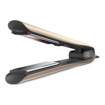 Silk’n - Infračervená žehlička na vlasy SILKY STRAIGHT 230V zlatá