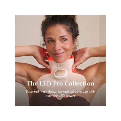 Silk’n - LED Terapeutická maska na hrudník LED/5V béžová