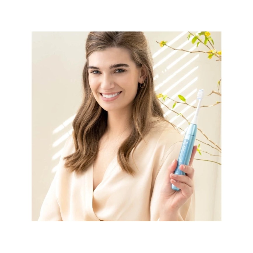 Silk’n - Sonický vibrační zubní kartáček SONIC YOU 3350 mAh IPX7 modrá