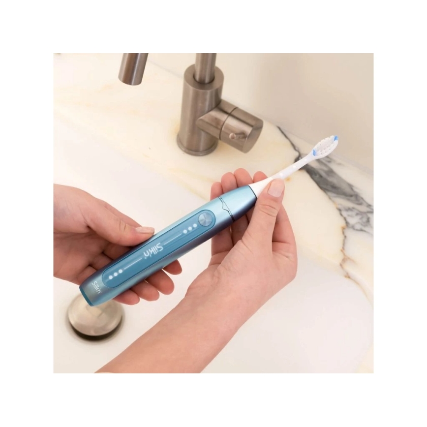 Silk’n - Sonický vibrační zubní kartáček SONIC YOU 3350 mAh IPX7 modrá