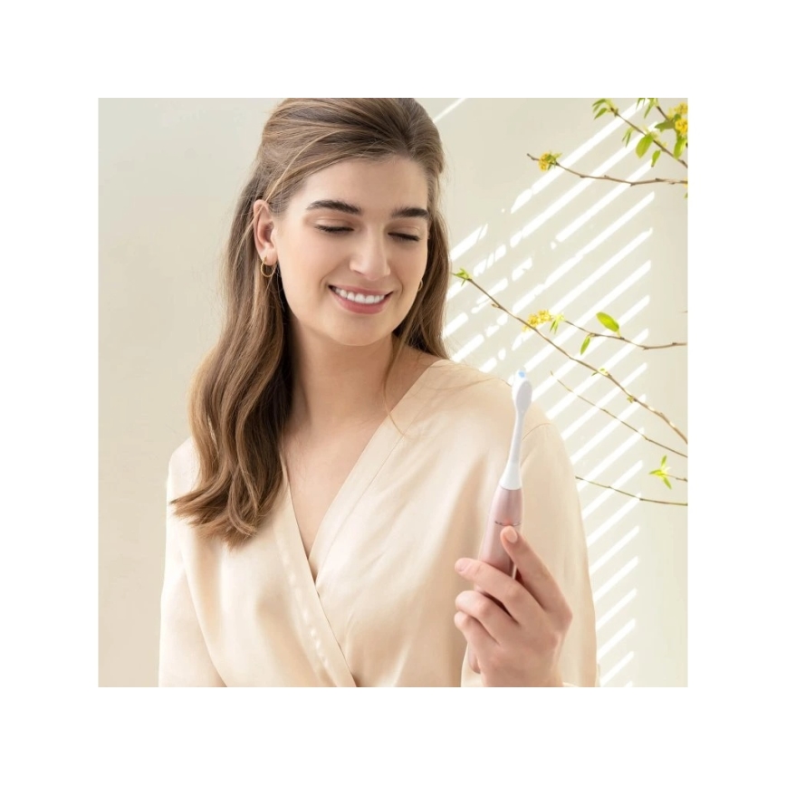 Silk’n - Sonický vibrační zubní kartáček SONIC YOU 3350 mAh IPX7 rose gold