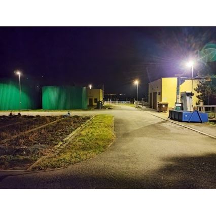 Sinclair - LED Pouliční lampa LED/15W/230V 2700K IK10 IP66 astroDIM