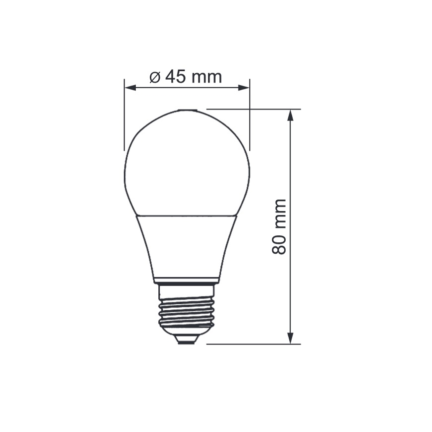 Sinclair - LED Žárovka E14/5W/230V 3000K