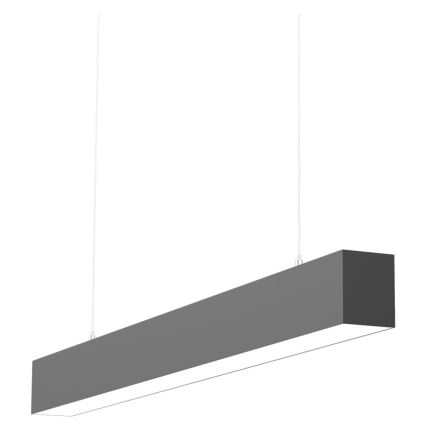 Sinclair - LED Stropní svítidlo LSM LED/20W/230V 3000K/4000K/5000K 60 cm černá