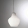 SIRU - Lustr na lanku LONDON 1xE27/60W/230V bílá/lesklý chrom benátské sklo