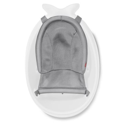 Skip Hop - Dětská vanička s ergonomickou podložkou MOBY 3 bílá