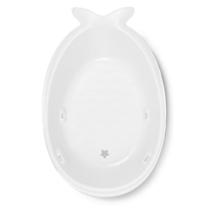 Skip Hop - Dětská vanička s ergonomickou podložkou MOBY 3 bílá