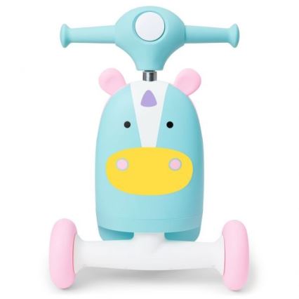 Skip Hop - Odrážedlo 3v1 ZOO jednorožec 3xAAA