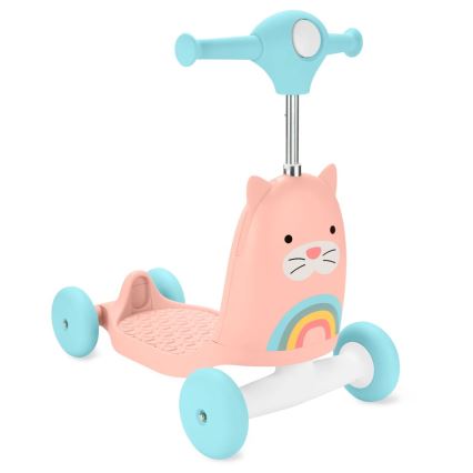 Skip Hop - Odrážedlo 3v1 ZOO kočka 3xAAA