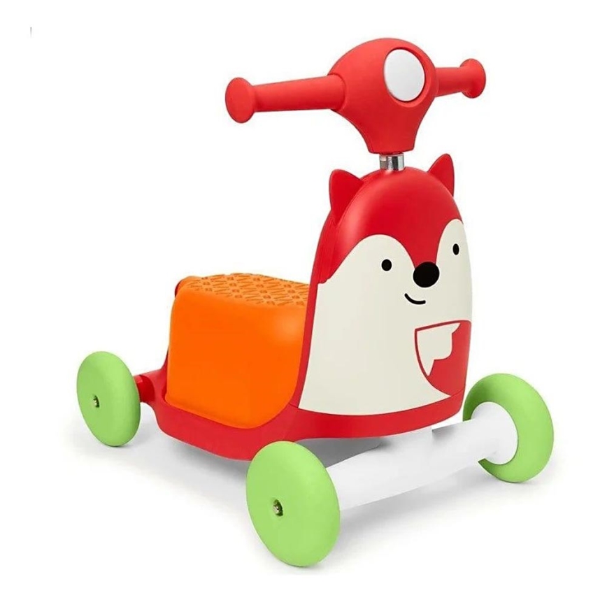 Skip Hop - Odrážedlo 3v1 ZOO liška 3xAAA