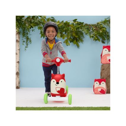 Skip Hop - Odrážedlo 3v1 ZOO liška 3xAAA