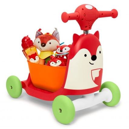 Skip Hop - Odrážedlo 3v1 ZOO liška 3xAAA