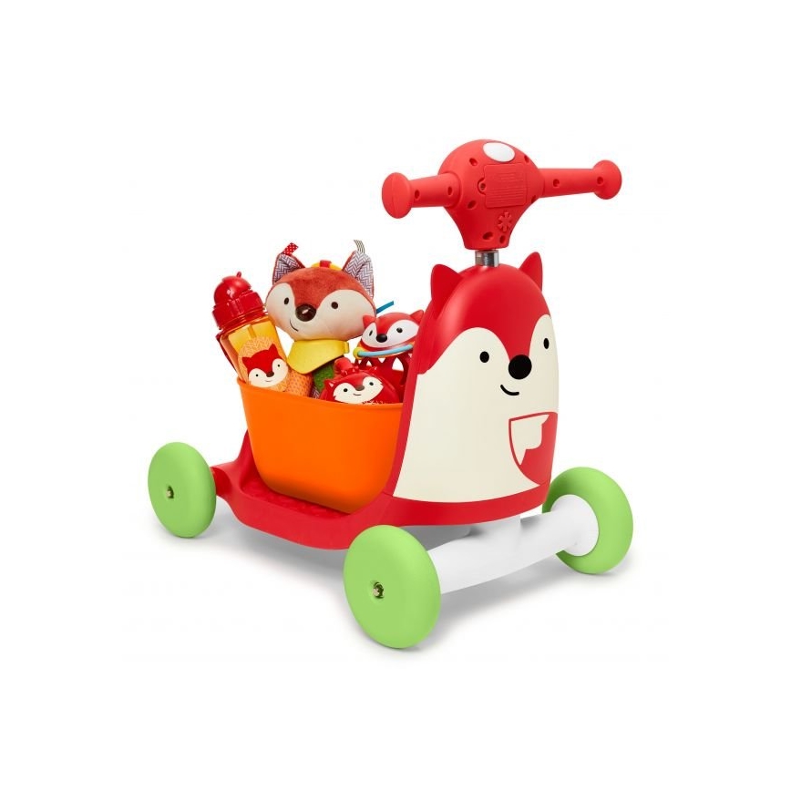 Skip Hop - Odrážedlo 3v1 ZOO liška 3xAAA