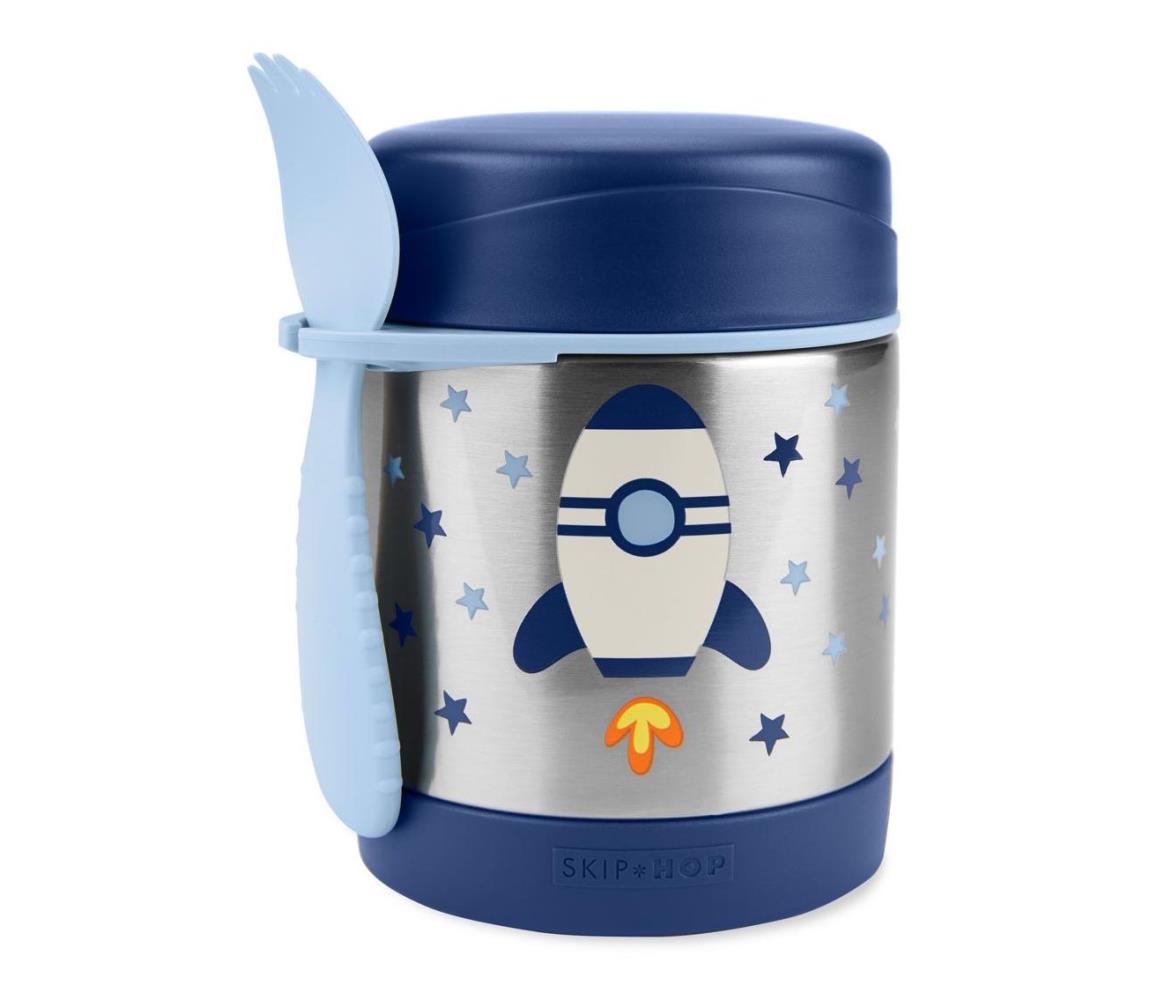 Skip Hop Skip Hop - Termoska na jídlo se lžičkou/vidličkou SPARK STYLE 325 ml raketa AG0417