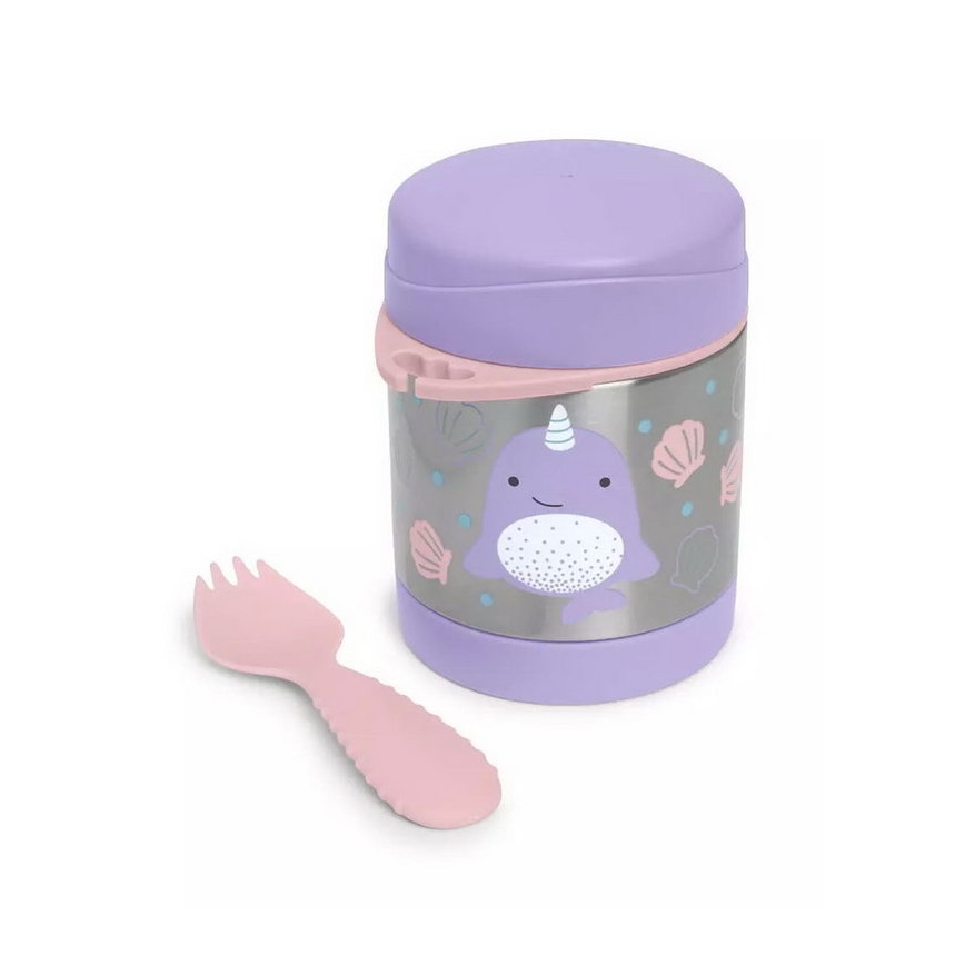 Skip Hop - Termoska na jídlo se lžičkou/vidličkou ZOO 325 ml narval