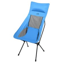 Skládací kempingová židle modrá 105 cm