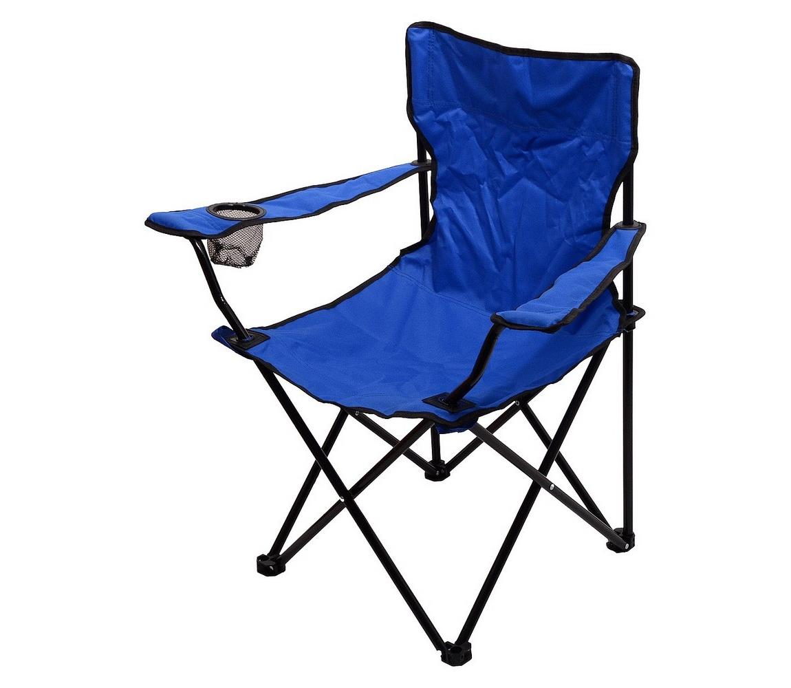  Skládací kempingová židle modrá 