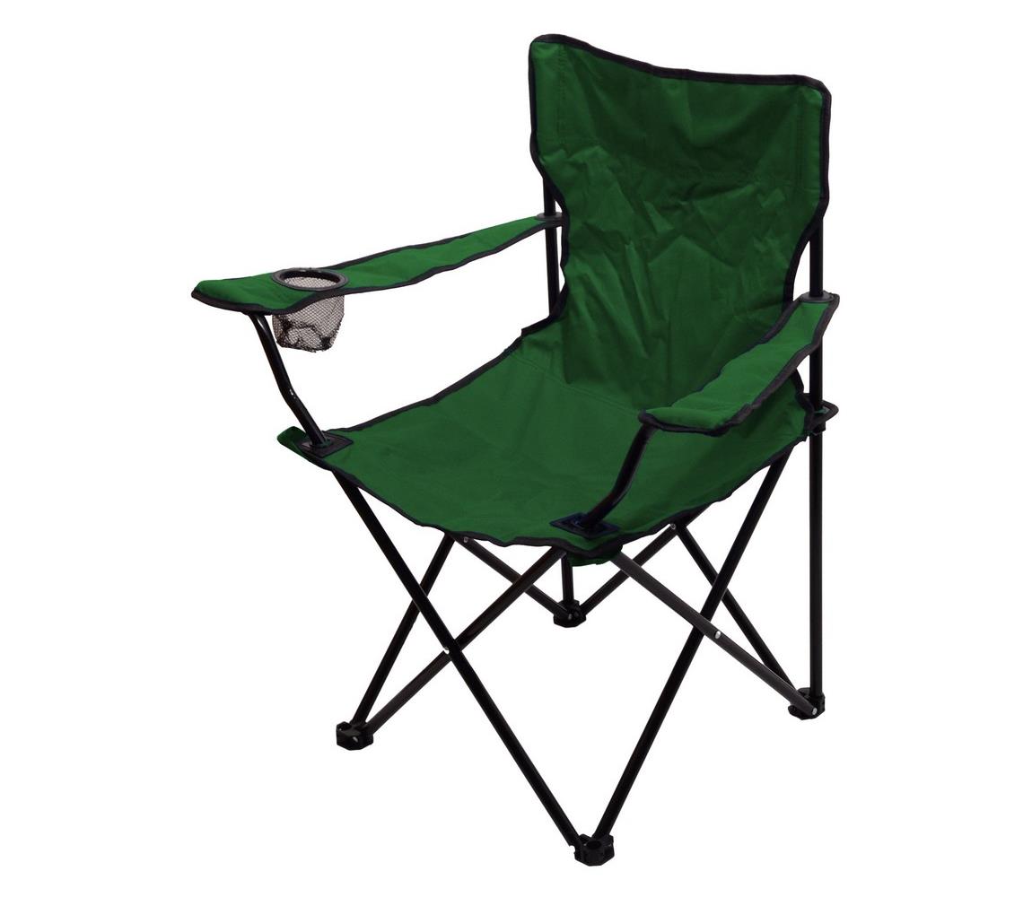  Skládací kempingová židle zelená 