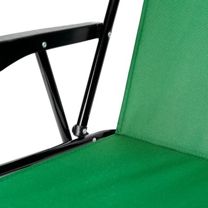 Skládací kempingová židle zelená