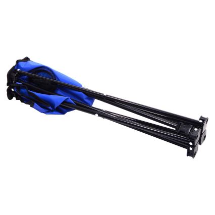 Skládací kempingový stůl modrá