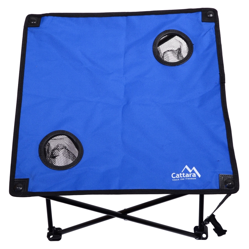 Skládací kempingový stůl modrá