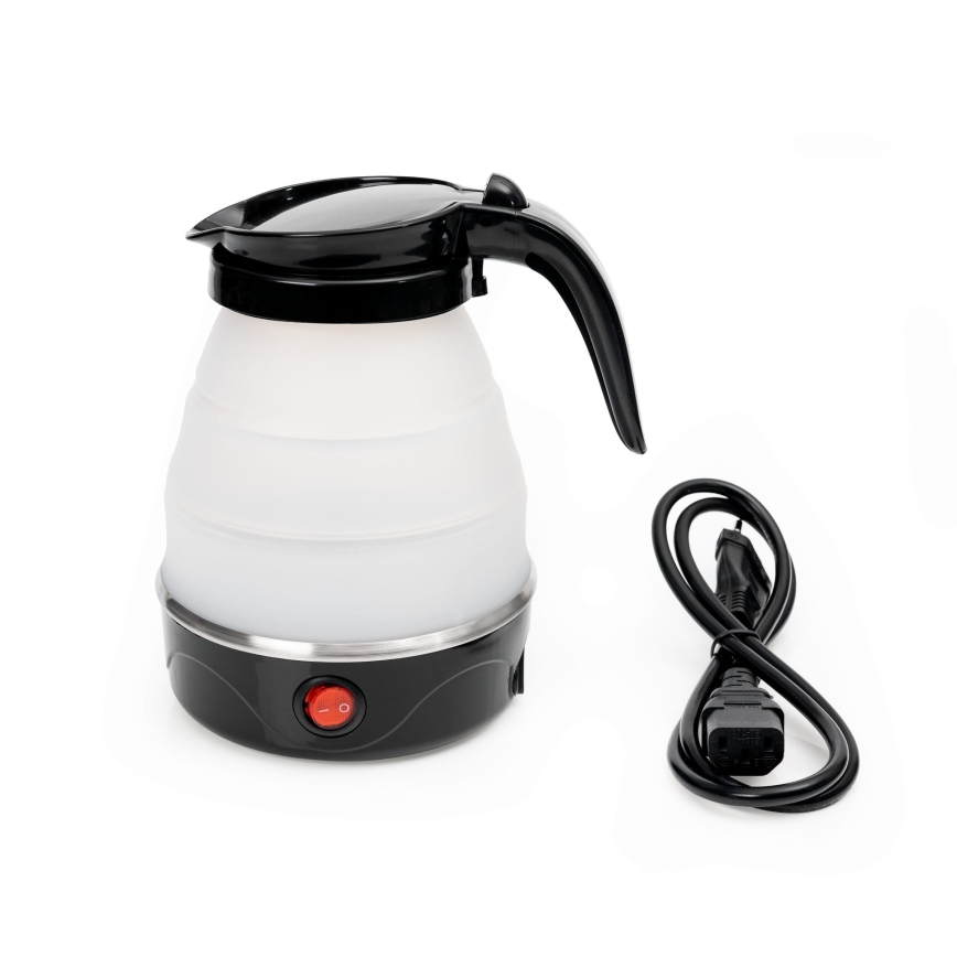 Skládací rychlovarná konvice 0,6l 600W/230V černá