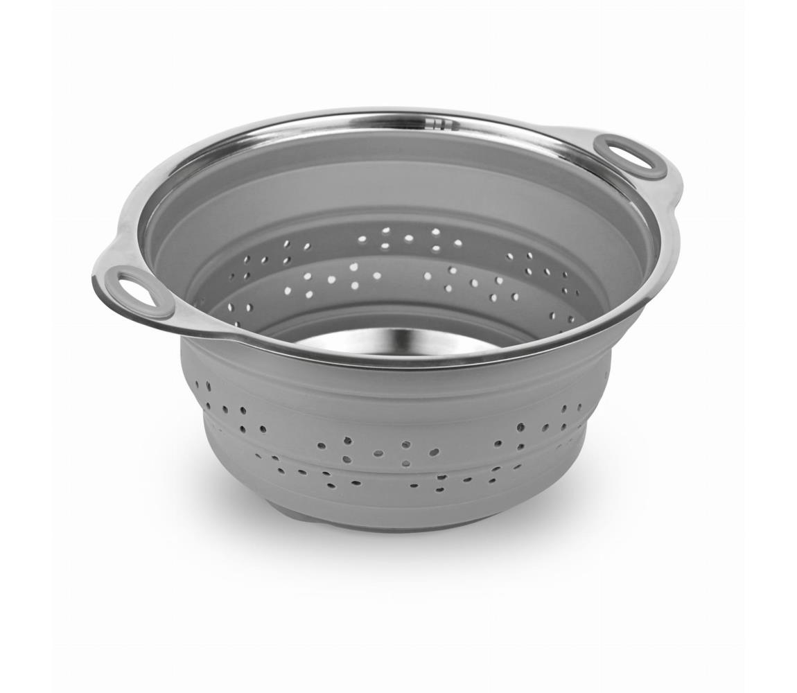 Skládací silikonový cestovní cedník PCFC28