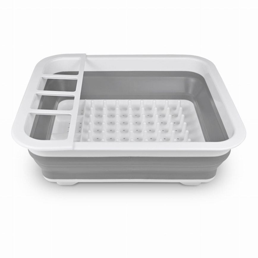 Skládací silikonový odkapávač na nádobí