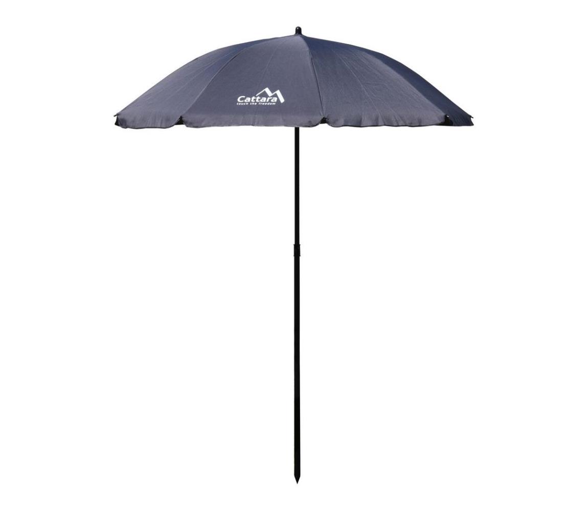 Compass Skládací slunečník pr. 1,8 m šedá CP0181