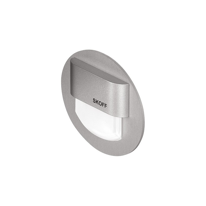 Skoff - LED Schodišťové svítidlo RUEDA 0,8W/10V modrá