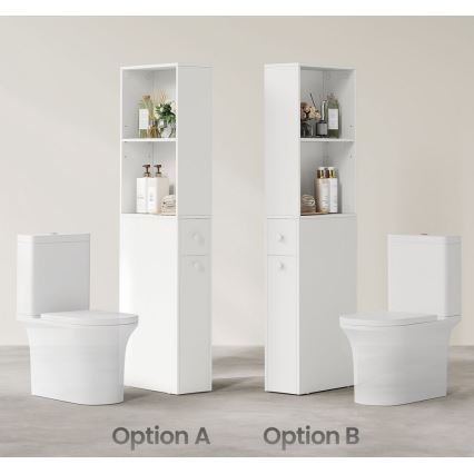 Skříňka NALA bílá