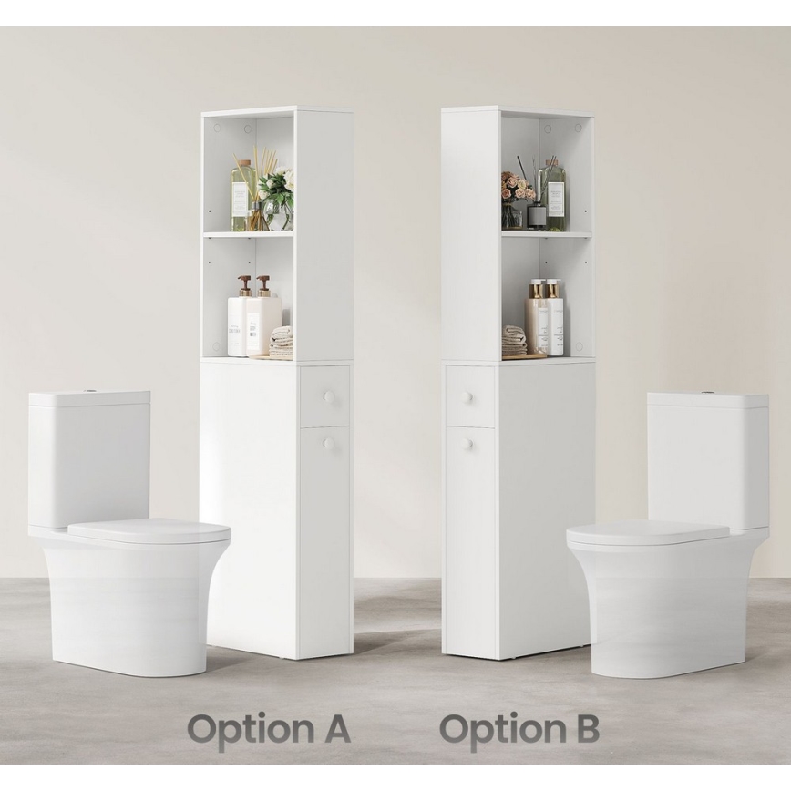 Skříňka NALA bílá