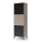 Skříňka RONJA 63x195x43 cm taupe/černá