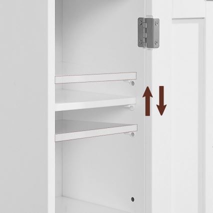 Skříňka SIA bílá