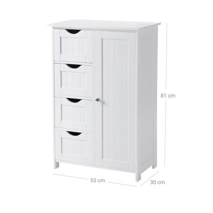 Skříňka ZARA bílá