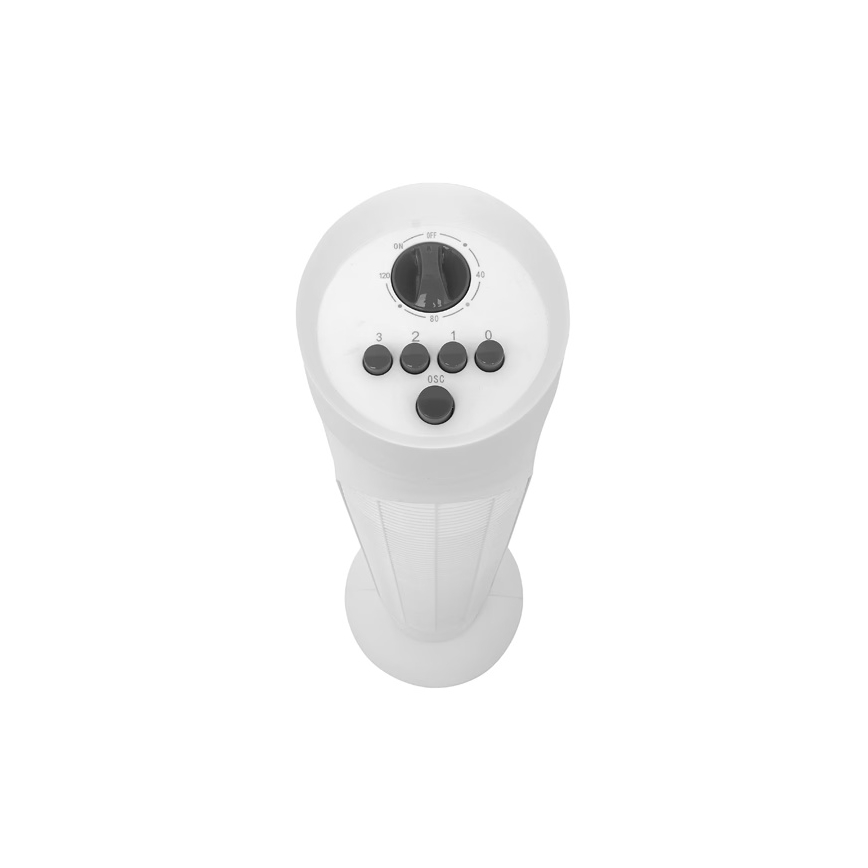 Sloupový ventilátor 50W/230V 83 cm bílá