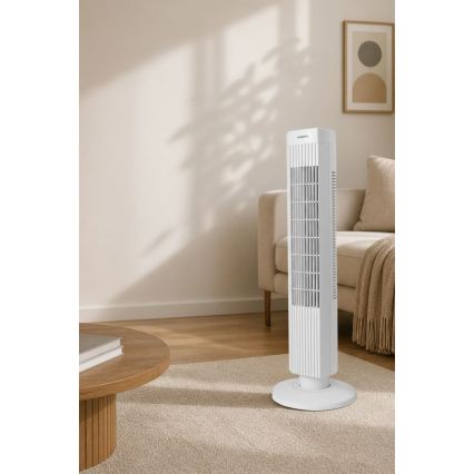 Sloupový ventilátor 50W/230V bílá