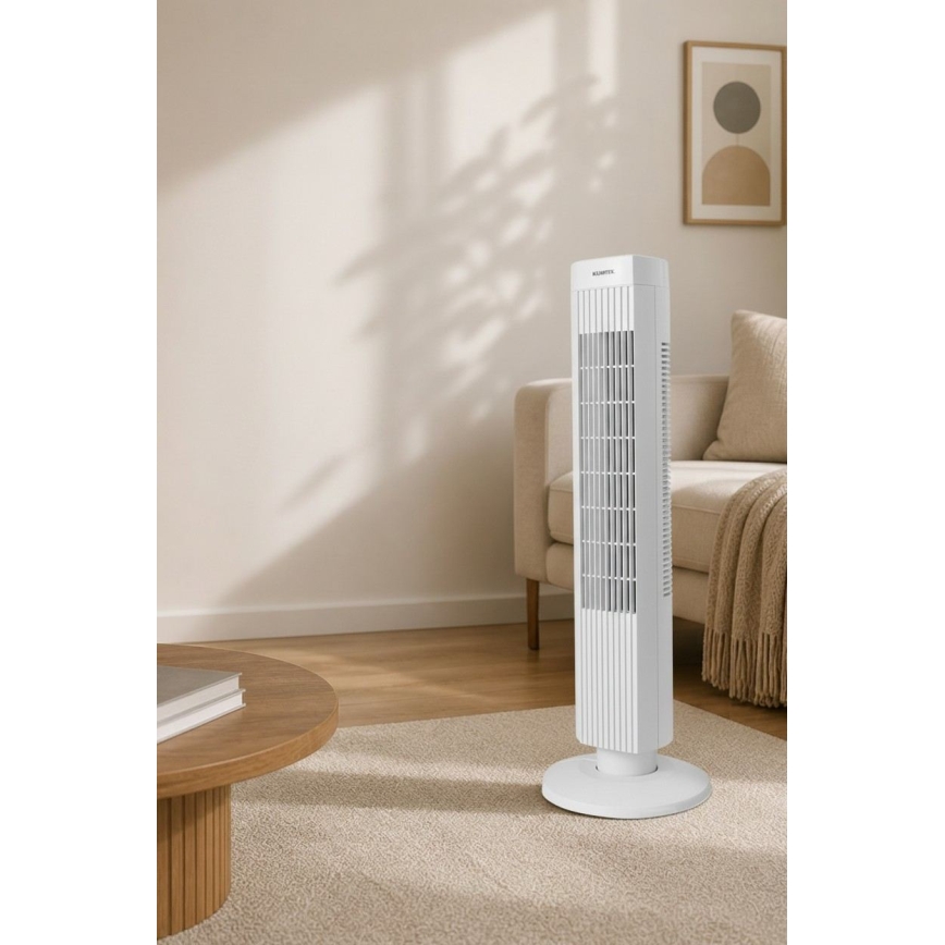 Sloupový ventilátor 50W/230V bílá