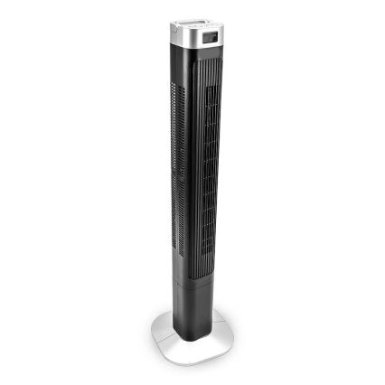 Sloupový ventilátor s ukazatelem teploty s dálkovým ovládáním 55W/230V